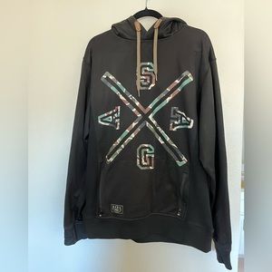 Saga Outerwear Camo Hoodie